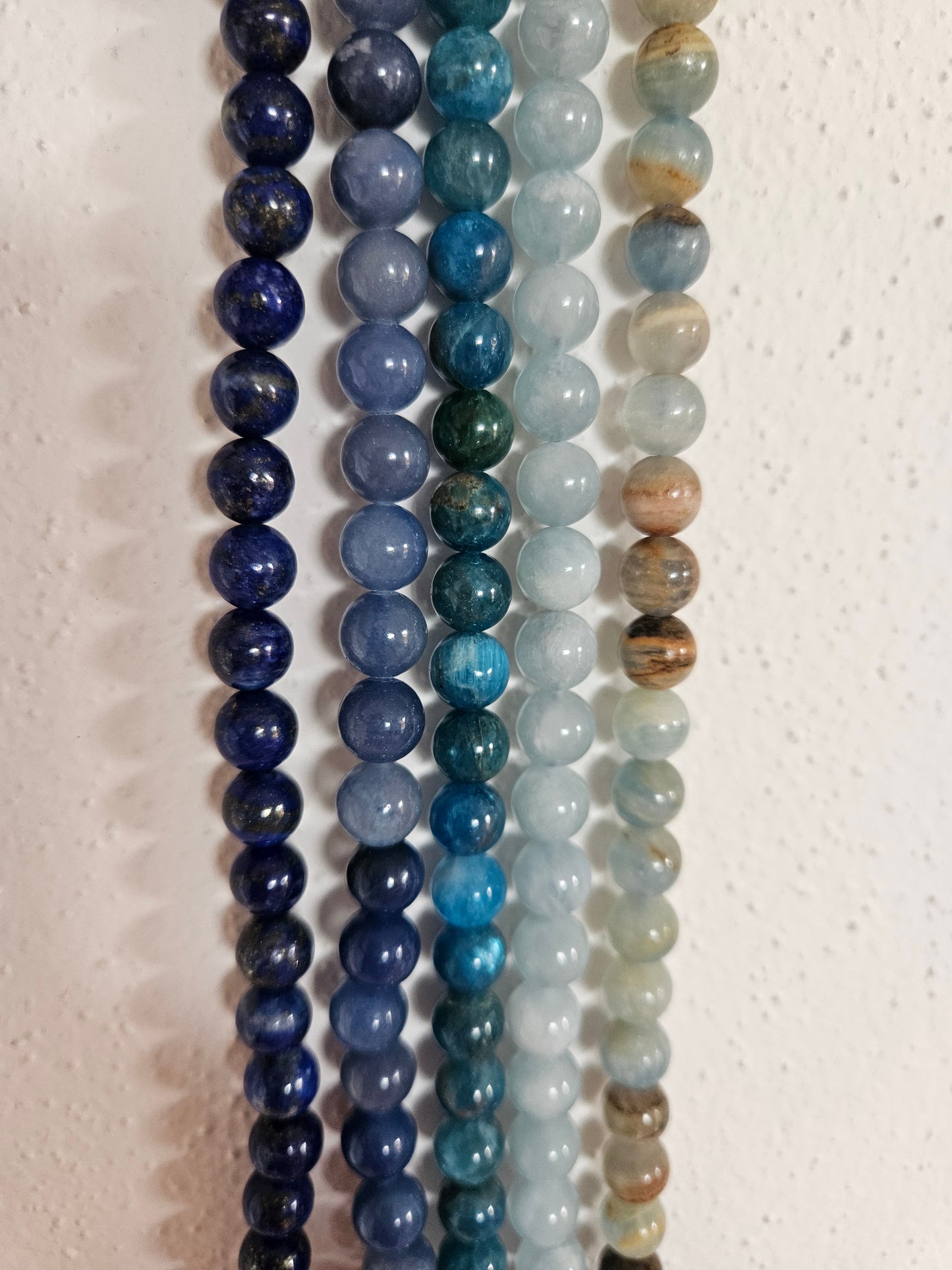 Perle Apatite Blu