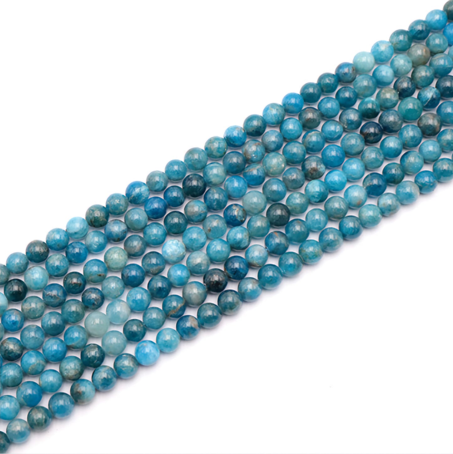 Perle Apatite Blu